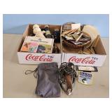 AVON BOTTLES, DOUGH BOY, GE WRINKLE REMOVER-PENS