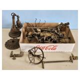 EARLY GAS LAMP PARTS