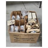 SEVERAL EMPTY BEAM DECANTERS