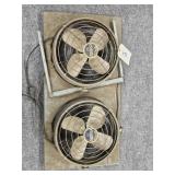 DOUBLE WINDOW FAN