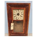 KEY WOUND CLOCK WITH OG CASE