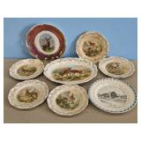 PLATES & OLD BRUCE MEAL PLATE