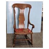 EARLY WOODEN ROCKER