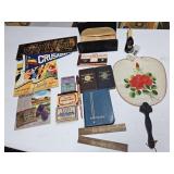 HAND FAN, ADAM BARTEL CO. NOTE BOOKS, THE BUDGET