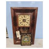 SETH THOMAS KEY WOUND CLOCK WITH OG CASE