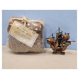 OCEAN TREASURE DECOR & BUSH GARDEN SHIP