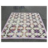 PIN WHEEL HANDMADE QUILT