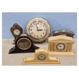 MANTLECLOCKS & INGRAHAM WALL CLOCK