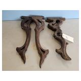 EARLY WOOD MIRROR FRAMES