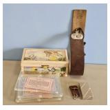 RAZOR STRAP & COIN CASES