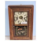 SETH THOMAS KEY WOUND CLOCK-OG CASE-WORKS