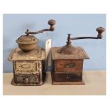 2-HAND CRANK COFFEE GRINDERS