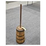 WOODEN BUTTER CHURN