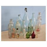 BLUE/GREEN COCA COLA BOTTLE, INDY BREWING COMPANY