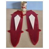 SOHIO PREMEX TIN BANK & PLASTIC RED&WHITE DECOR