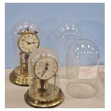 2 ANNIVERSARY CLOCKS & XTRA GLASS COVERS