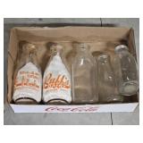RUFFS MILK BOTTLES & OTHER STORE BOTTLES