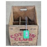WOODEN COTTON CLUB CRATE