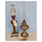 ELECT. LAMP & RAYCO OIL LAMP