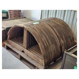 WOODEN DRIVESHAFT PULLEY