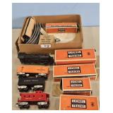 LIONEL TRAIN WITH 1110 ENGINE & TRACK & CARS