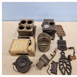 EARLY CHILDRENS CAST IRON STOVES AS IS