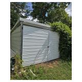 11.5X11.5 STORAGE SHED WITH DOUBLE DOORS