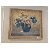OIL ON CANVAS OF FLOWERS BY PAUL GAUGUIN