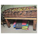 FOOS BALL TABLE THE MILLION DOLLAR GAME