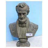CHALK TYPE LINCOLN HEAD BUST