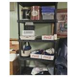 PLASTIC SHELF-NO CONTENTS SELLS WITH IT