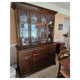 DINING ROOM TABLE & CHINA HUTCH