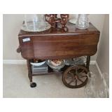 DROP LEAF TEA CART