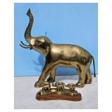 BRASS TYPLE ELEPHANT FIGURINES