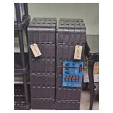 2-NEW PLASTIC SHELVES