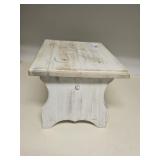 PAINTED WOODEN STEP STOOL