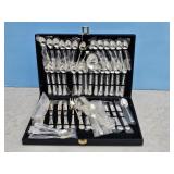 ROGERS SILVERWARE & CASE