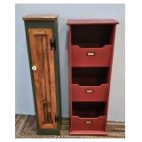 2-MODERN STANDS-1 DOOR & MAGAZINE STAND