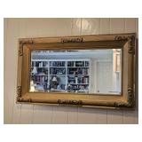 GILDED WALL MIRROR 20X50 INCHES
