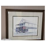 COCA COLA FRAMED PRINT