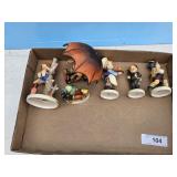 GOEBEL FIGURINES, UMBRELLA GIRL & OTHERS