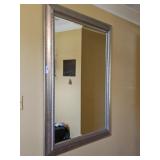 LARGE FRAMED WALL MIRROR-NO SHIPPING