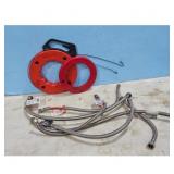 AQUAFLO Faucet Supply Lines-Flexible, Braided Stai