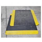 Anti-Fatigue Mat - Diamond Plate Surface, Yellow B