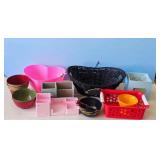 Storage Containers-heart shaped & others