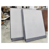 17 GREY ROOM DIVIDERS/3 TABLE TOPS/BRACKETS
