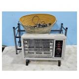 Comfort Zone Instant Heat Heater - Shoe Rack