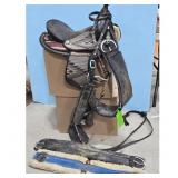 15 inch Western Saddle - Used, Equestrian Gear