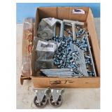 Hardware Set - Bolts, Nuts, Casters, Brackets