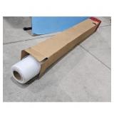 Roll of Plastic Sheeting, Cardboard Box